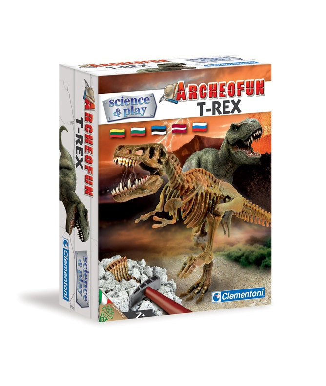 CLEMENTONI Science iškask T-Rekso griaučius dovanos nuotrauka