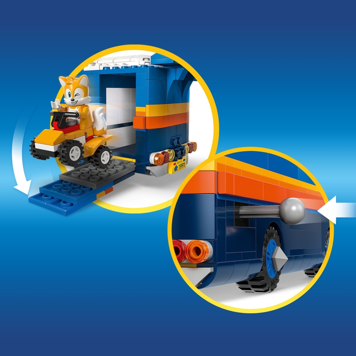 77006 LEGO® Sonic the Hedgehog™ Sonic komandos sunkvežimis | LEGO