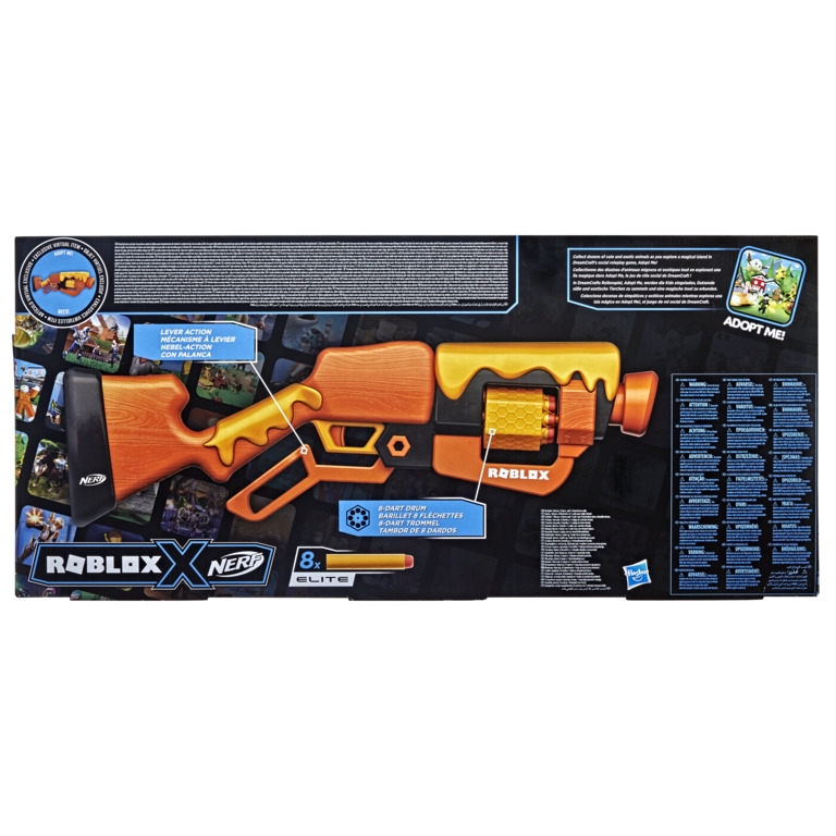 NERF žaislinis šautuvas Rolbox Adopt Me Bees, F2486EU4 | Šautuvai