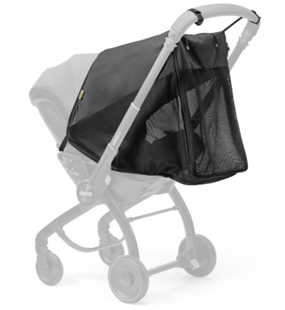 DOONA tinklelis nuo uodų ir saulės vežimėliui X 360, Black, SP324-99-001-099 