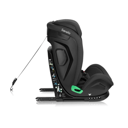 LIONELO automobilinė kėdutė HARPER I-SIZE, Black carbon grey, 76-150 cm., LO-HARPER I-SIZE 