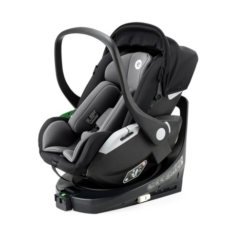 ENGLEDAL automobilinė kėdutė SAGA I-SIZE su baze, 40-87 cm., Black grey, 25-06SAG-BG 