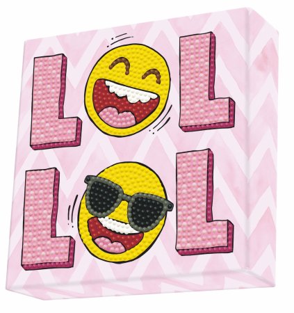 DOTZ BOX kūrybinis rinkinys piešimas deimantais LOL 15x15cm, 11NDBX024 11NDBX024