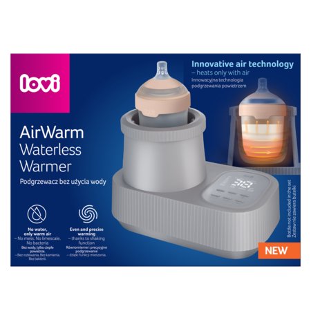 LOVI vandens nenaudojantis šildytuvas AirWarm, 12/222 