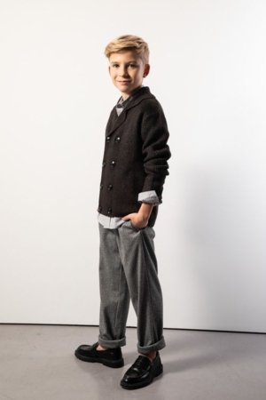 COCCODRILLO kelnės, pilkos, ZC5120102EJB-019-104, 104 cm 