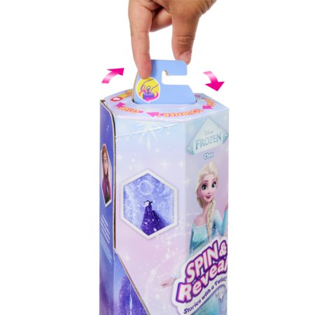 DISNEY FROZEN siurprizų rinkinys Spin & Reveal Elzos, JBG59 