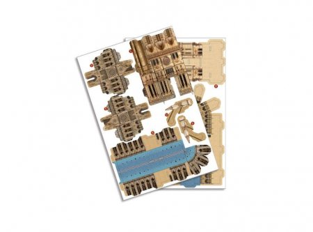 REVELL 3D dėlionė Notre Dame de Paris, 39d., 00121 00121