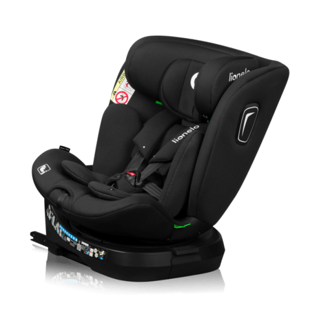 LIONELO automobilinė kėdutė BRAVE I-SIZE, Black carbon, 40-150 cm., LO-BRAVE I-SIZE 