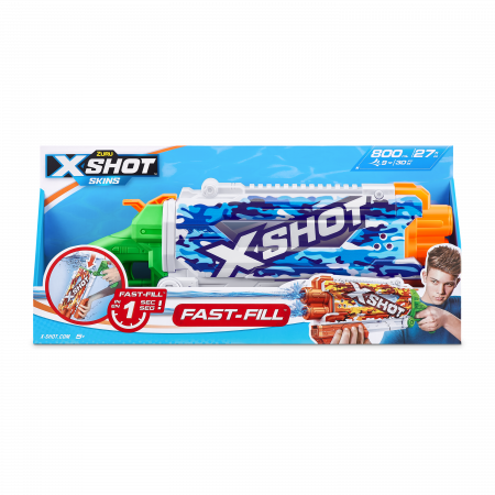 XSHOT vandens šautuvas Pump Action Fast-Fill Skins, 11855 11855