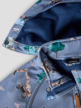 NAME IT striukė ALFA, softshell, 13241924-677283, 116 cm 