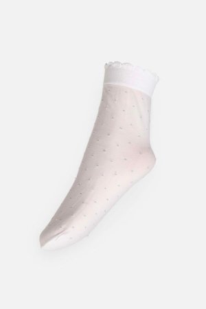 COCCODRILLO kojinės, baltos, WC6382902TSO-001-033, 33/36 dydis 