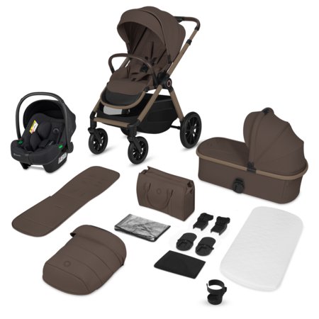 LIONELO universalus vežimėlis LAYLA 3in1, Beige taupe, LO-LAYLA 3IN1 