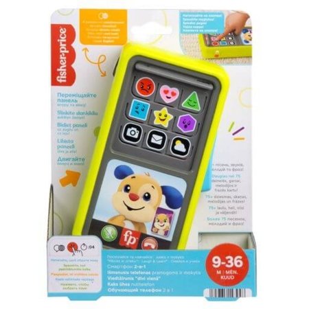 FISHER PRICE išmanusis telefonas Laikas mokytis, Lietuviškai įgarsintas, HNL46 HNL46