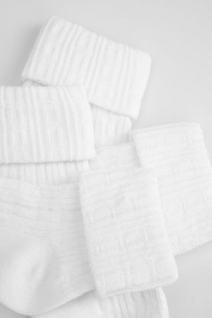 COCCODRILLO kojinės SOCKS GIRL, balti, ZC5383202SOG-001-003, 003 
