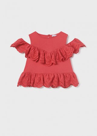 MAYORAL palaidinė be rankovių 8D, carmine red, 6195-77 6195-77