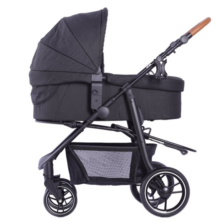 BABYTROLD lopšys MALAGA, Black, 13-51SN-L 