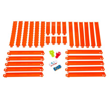 HOT WHEELS didysis trasų prailginimo rinkinys + 2 automodeliukai, JDW42 