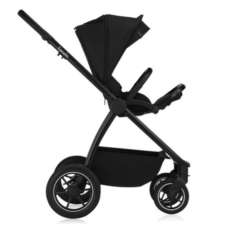LIONELO universalus vežimėlis MERIL 3in1, Black onyx 