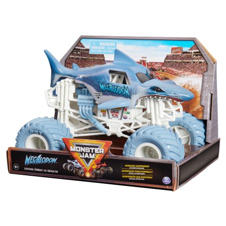 MONSTER JAM 1:24 visureigis Megalodon, 6069138 