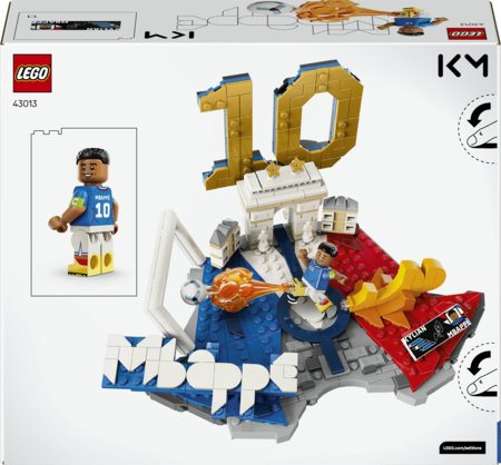 43013 LEGO® Editions Kylian Mbappé – svarbiausi futbolo įvykiai 