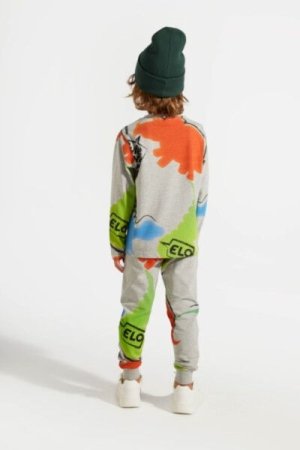 COCCODRILLO tamprės DIGITAL BOY KIDS, pilkos, ZC4122701DBK-019-122, 122 cm 