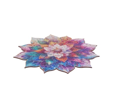 ROWOOD Medinė dėlionė Mistinė Gėlių Mandala, TA001 