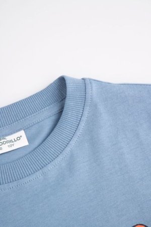 COCCODRILLO marškinėliai trumpomis rankovėmis EVERYDAY BOY A, mėlyni, WC5143220VBA-014-146, 146 cm 