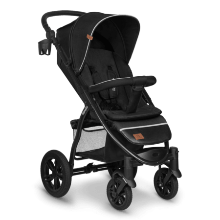 LIONELO sportinis vežimėlis ANNET TOUR, Black carbon, LO-ANNET TOUR  