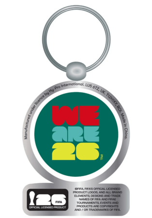 FIFA World Cup suktukas - raktų pakabukas Infinity, FI11269 