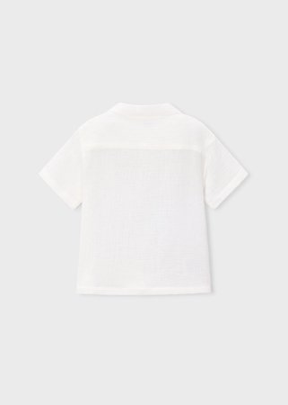 MAYORAL marškiniai trumpomis rankovėmis, cream, 3.116-50, 98  cm 