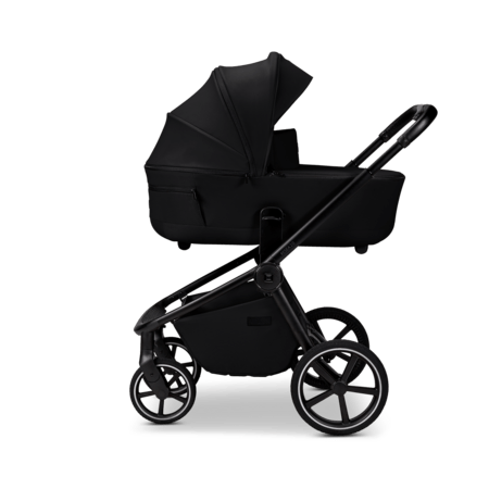 MOON universalus vežimėlis RESEA 2.0, 2in1, Black, 64940900-933 
