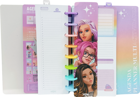 WOW GENERATION užrašų knygutė Multi Activity Planner, WOW00083E 