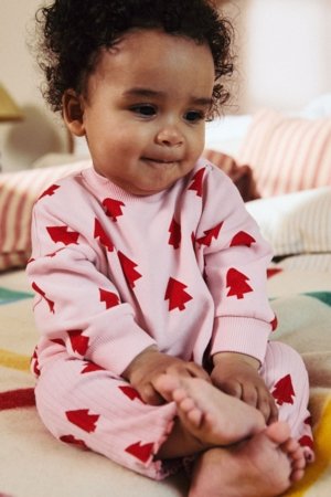 NEXT marškinėliai ilgomis rankovėmis ir tamprės, B53624 80-86