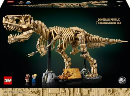 76968 LEGO® Jurassic World™ Dinozaurų fosilijos: tiranozauras 