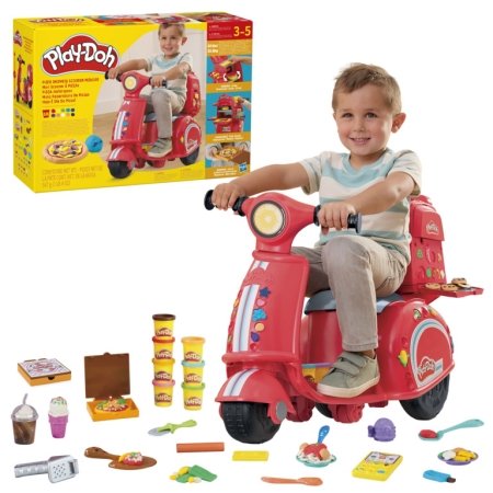 PLAY DOH rinkinys Picos pristatymo motoroleris, F88035L0 