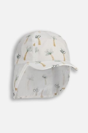 COCCODRILLO kepurė su snapeliu, balta, WC6364209ALB-003-046, 46 dydis 