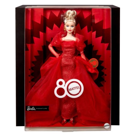 BARBIE kolekcinė lėlė Mattel 80, JBJ17 