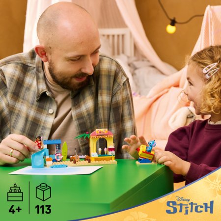 43280 LEGO® ǀ Disney Paplūdimio pramogos su Lilo ir Stiču 