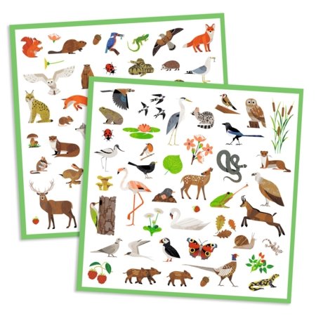 DJECO lipdukų rinkinys Fauna (160 det.), DJ09285 