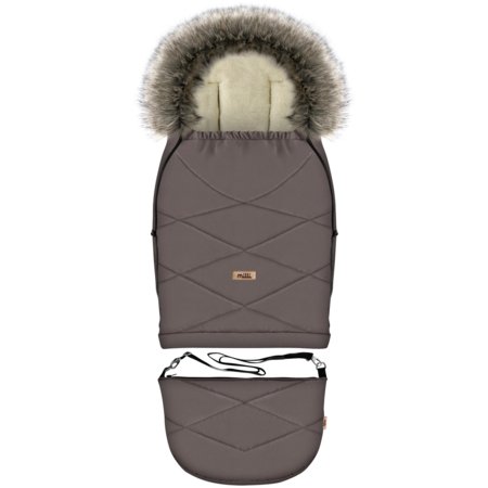 MILLI reguliuojamas vokelis į vežimėlį GROWUP, Taupe, MIL1110157 