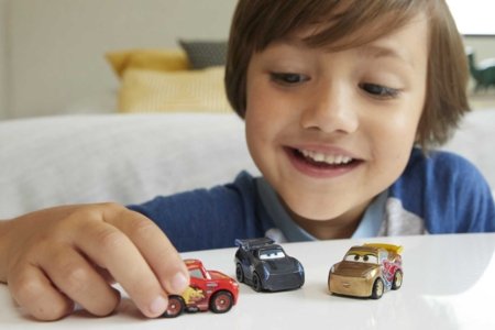 CARS 3 automodelių rinkinys Mini lenktynininkas, 3vnt., GKG01 GKG01
