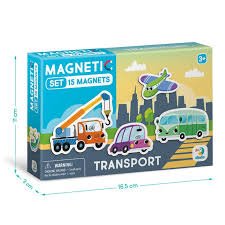 DODO magnetinės folijos rinkinys Transporto priemonės, 200308 