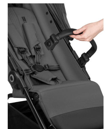 LIONELO sportinis vežimėlis EMERALD, Grey stone, LO-EMERALD 