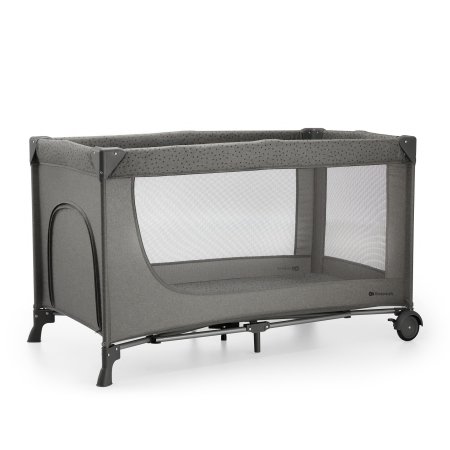 KINDERKRAFT lovelė-maniežas JOY 2 dark grey, KLJOY02DGR00000 
