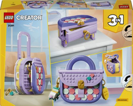 31391 LEGO® Creator Meniškas ir madingas krepšys su daiktadėže 