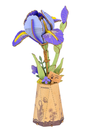 ROWOOD medinis konstruktorius Violetinis Vilkdalgis, TW121 