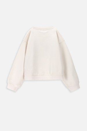 COCCODRILLO džemperis MAXI MINI GIRL KIDS, ecru, ZC3132103MGK-003 ZC3132103MGK-003-110