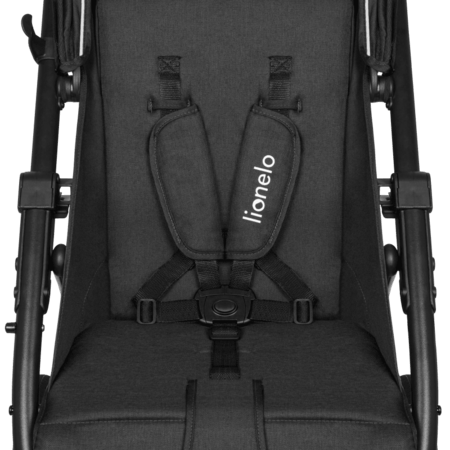 LIONELO sportinis vežimėlis ANNET TOUR, Black carbon, LO-ANNET TOUR  