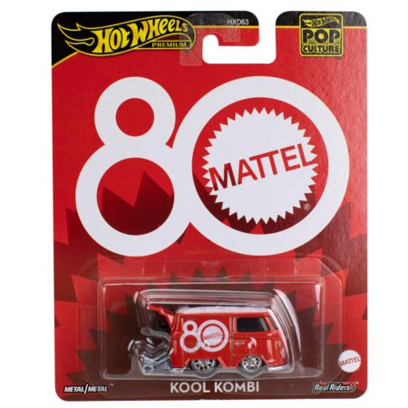 HOT WHEELS Premium Car Culture automodeliukas – Volkswagen Kool Kombi Mattel 80, JBL68 