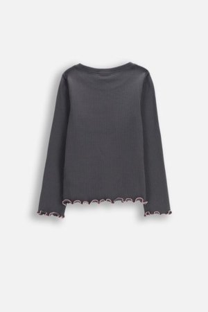 COCCODRILLO marškinėliai ilgomis rankovėmis, pilki, cm 